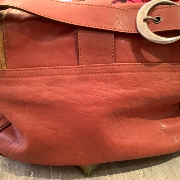 Christian Dior Gaucho Saddle Bag Leather Silver Coin Charm One Shoulder - Picture 5 of 14